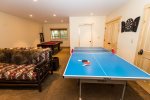 Den with Ping Pong Table and Pool Table